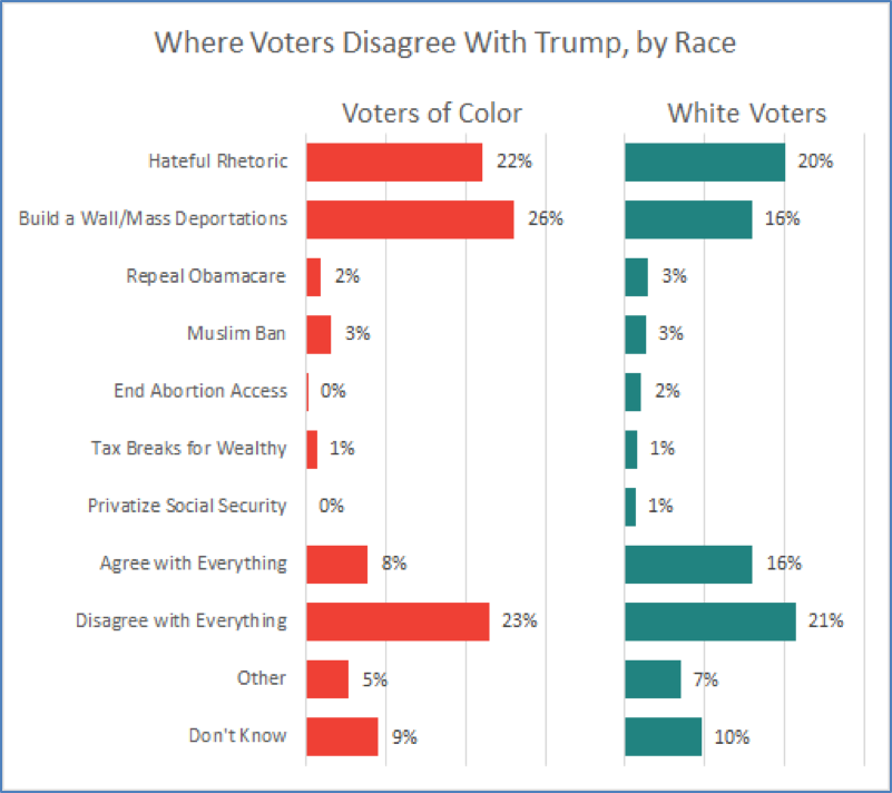Where Voters Disagree